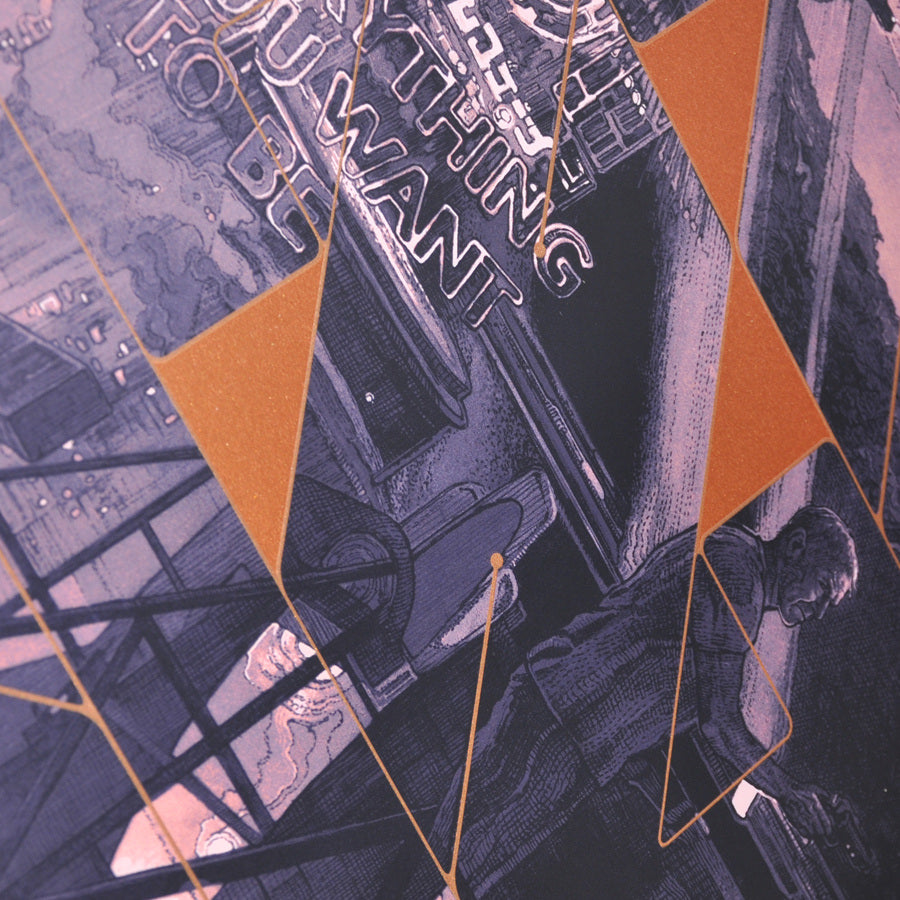 BLADE RUNNER 2049 (copper) by Krzysztof Domaradzki – RARE PRINTS