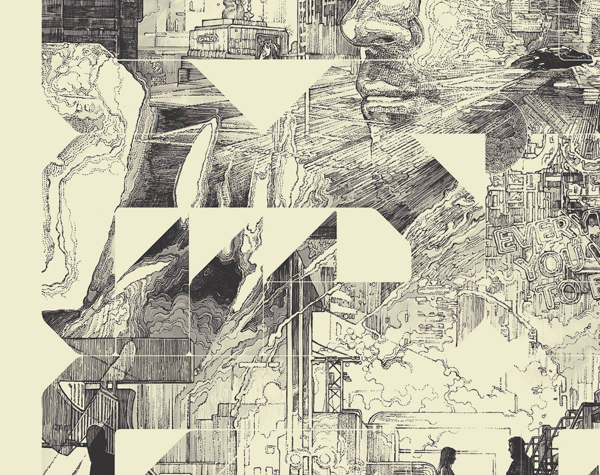 BLADE RUNNER 2049 (copper) by Krzysztof Domaradzki – RARE PRINTS