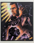 BLADE RUNNER (art print foil 2020) by John AlvinLimited edition hand-pulled screen print of movie poster art for Ridley Scott's 1982 sci-fi noir masterpiece Blade Runner, created by legendary Hollywood poster artist John Alvin. This officially licensed mo