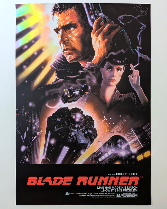 BLADE RUNNER (foil 2020) by John Alvin
