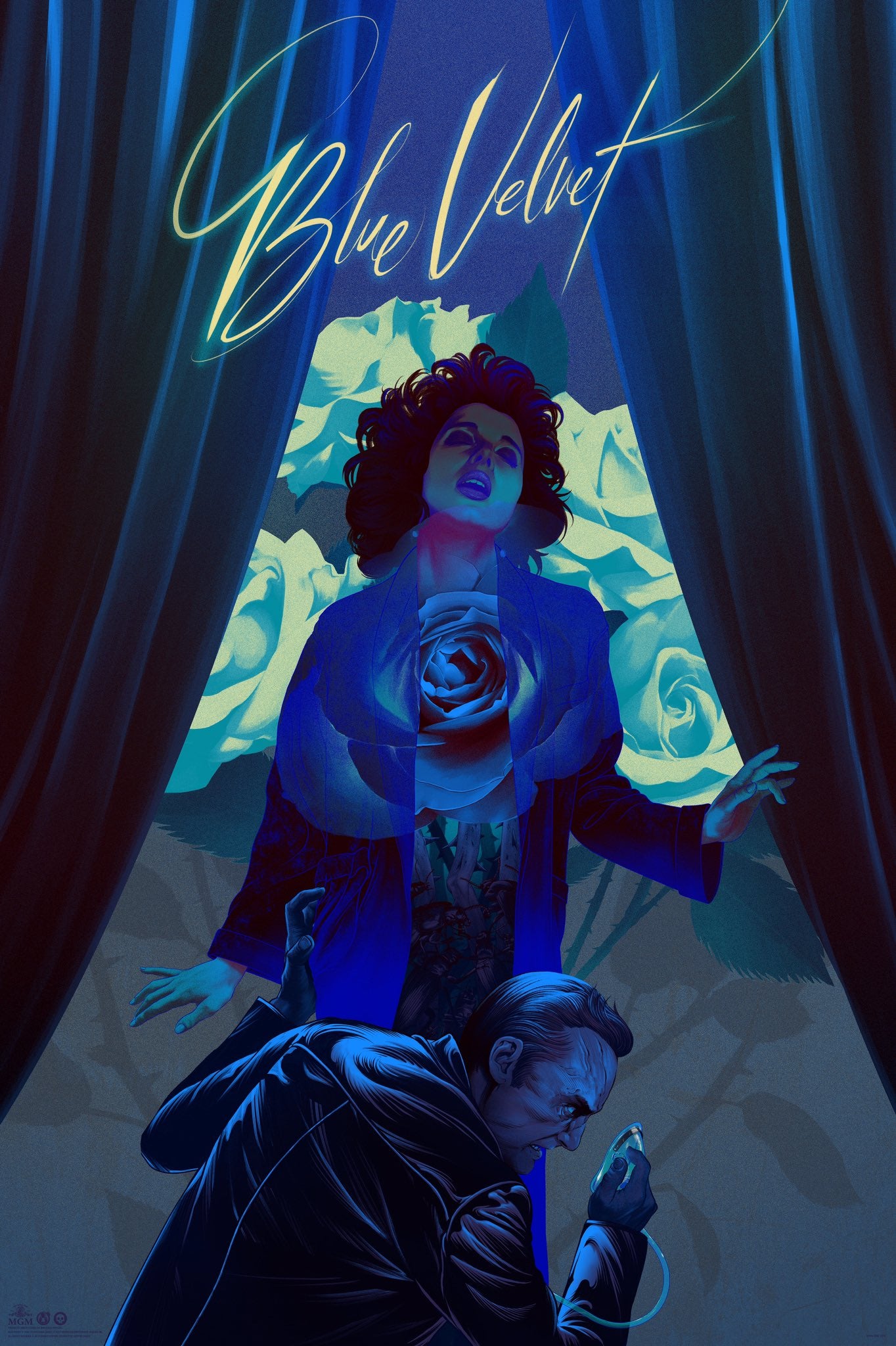BLUE VELVET (variant) by Kevin Tong – RARE PRINTS AND POSTERS