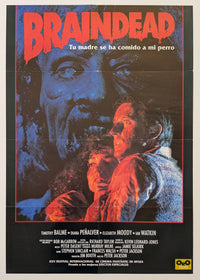 BRAINDEAD (1992) – Spanish poster