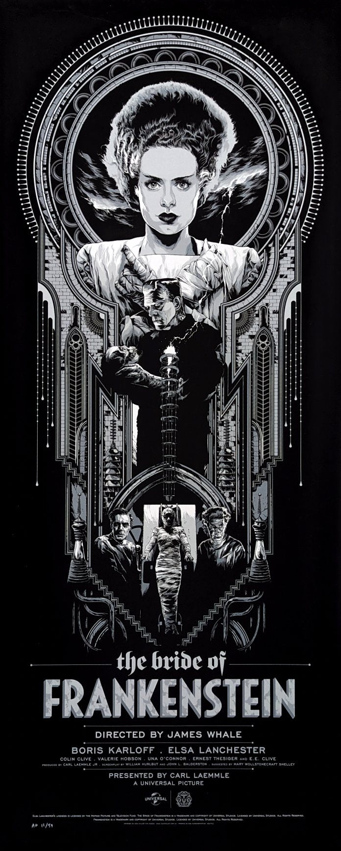 BRIDE OF FRANKENSTEIN, THE (regular) by Ken Taylor