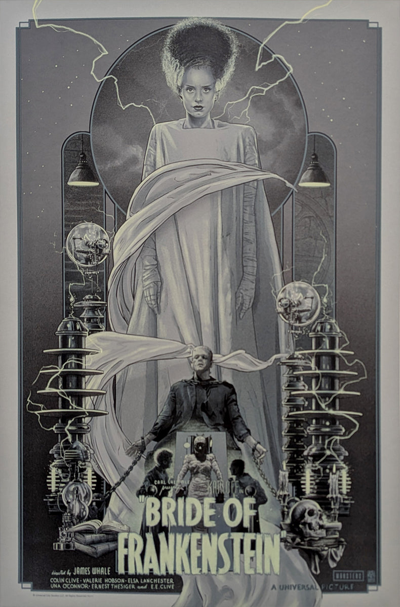 BRIDE OF FRANKENSTEIN (regular) by Vance Kelly