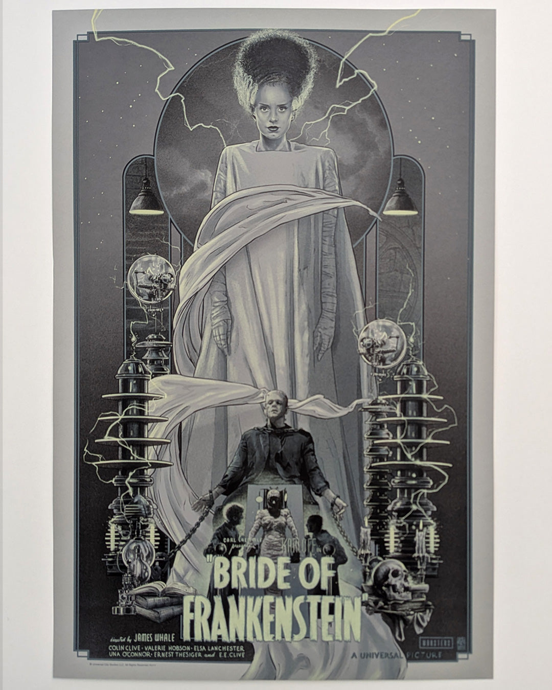 BRIDE OF FRANKENSTEIN (regular) by Vance Kelly
