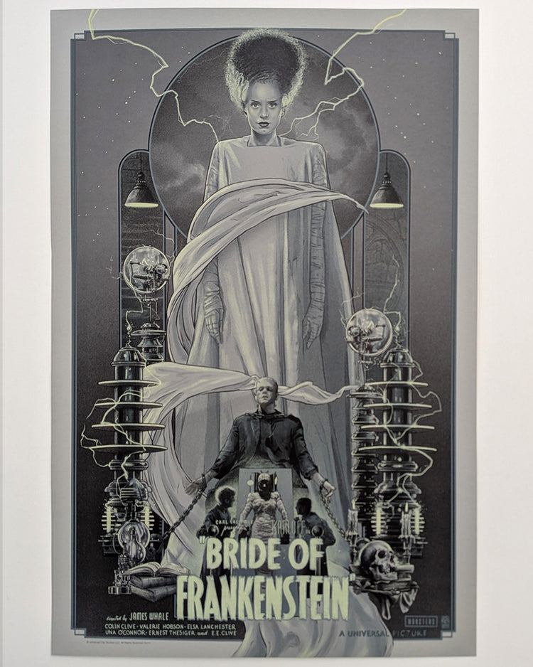 BRIDE OF FRANKENSTEIN (regular) by Vance Kelly