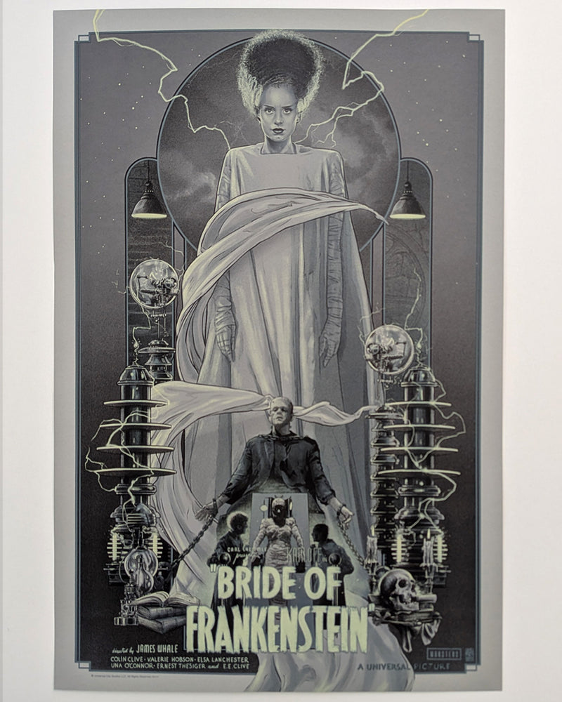 BRIDE OF FRANKENSTEIN (regular) by Vance Kelly
