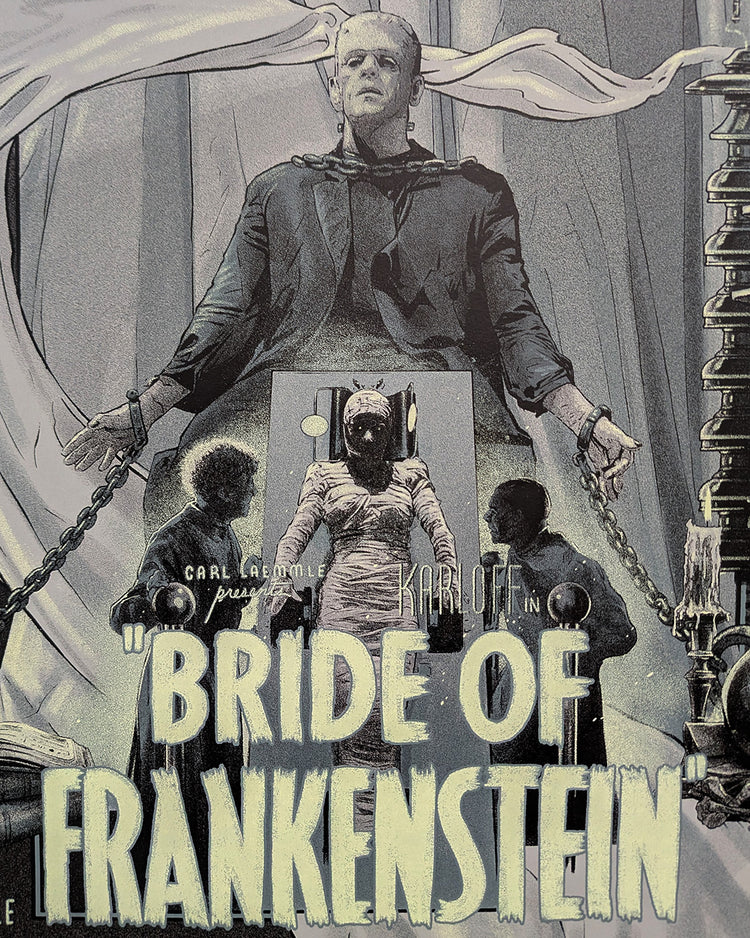 BRIDE OF FRANKENSTEIN (regular) by Vance Kelly