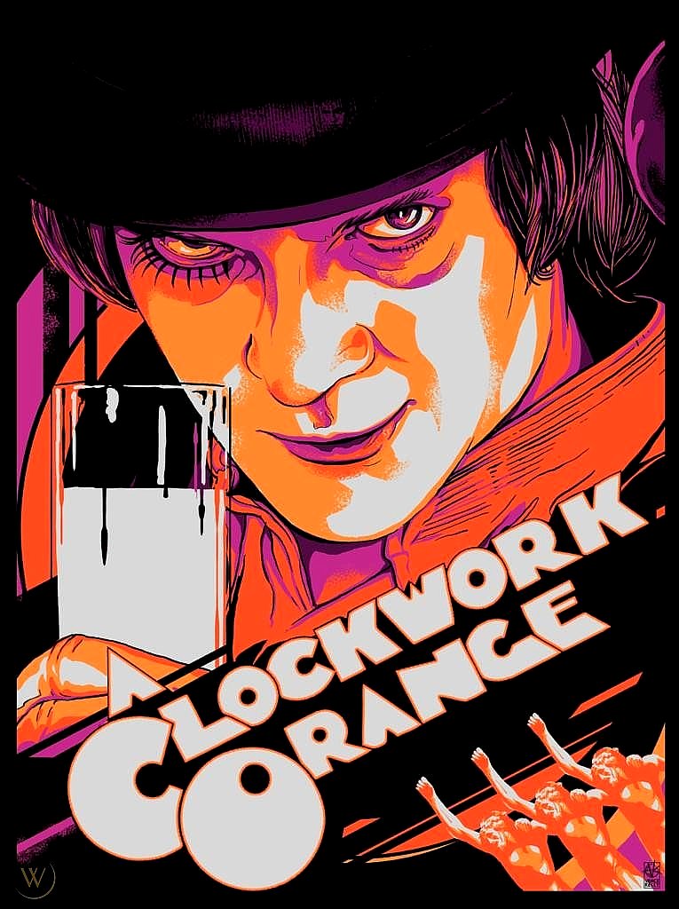 A CLOCKWORK ORANGE (regular) by Vance Kelly