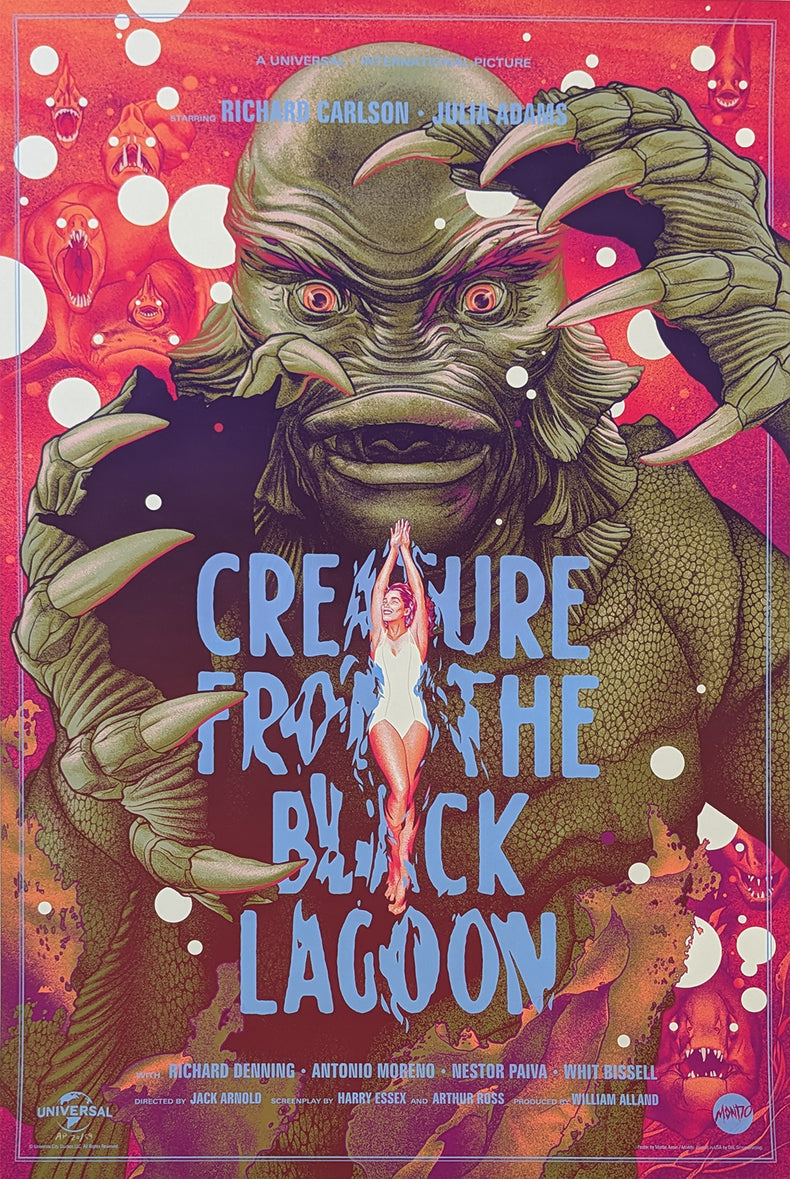 CREATURE FROM THE BLACK LAGOON (regular) by Martin Ansin