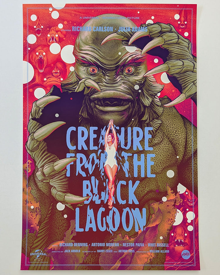 CREATURE FROM THE BLACK LAGOON (regular) by Martin Ansin