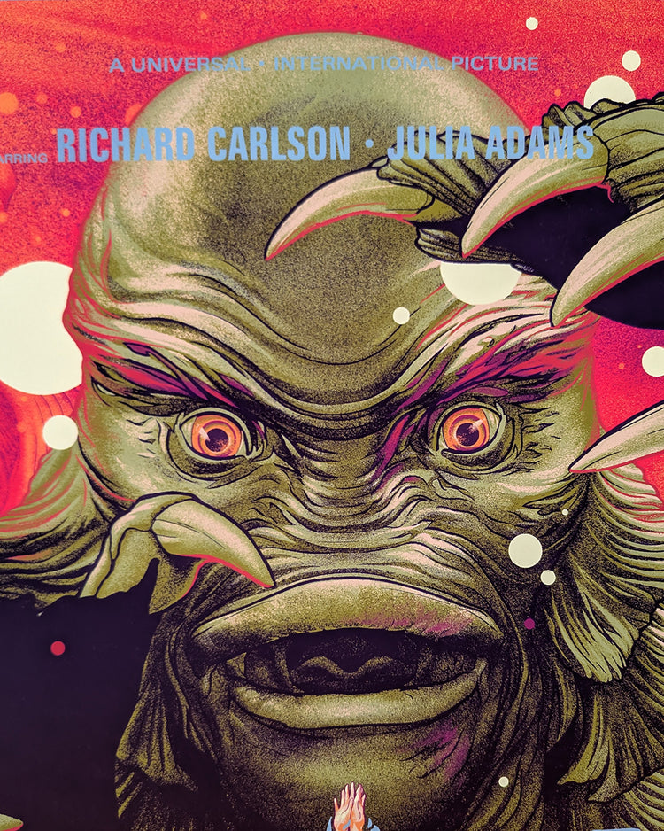 CREATURE FROM THE BLACK LAGOON (regular) by Martin Ansin
