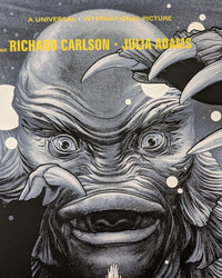 CREATURE FROM THE BLACK LAGOON (silver screen) by Martin Ansin