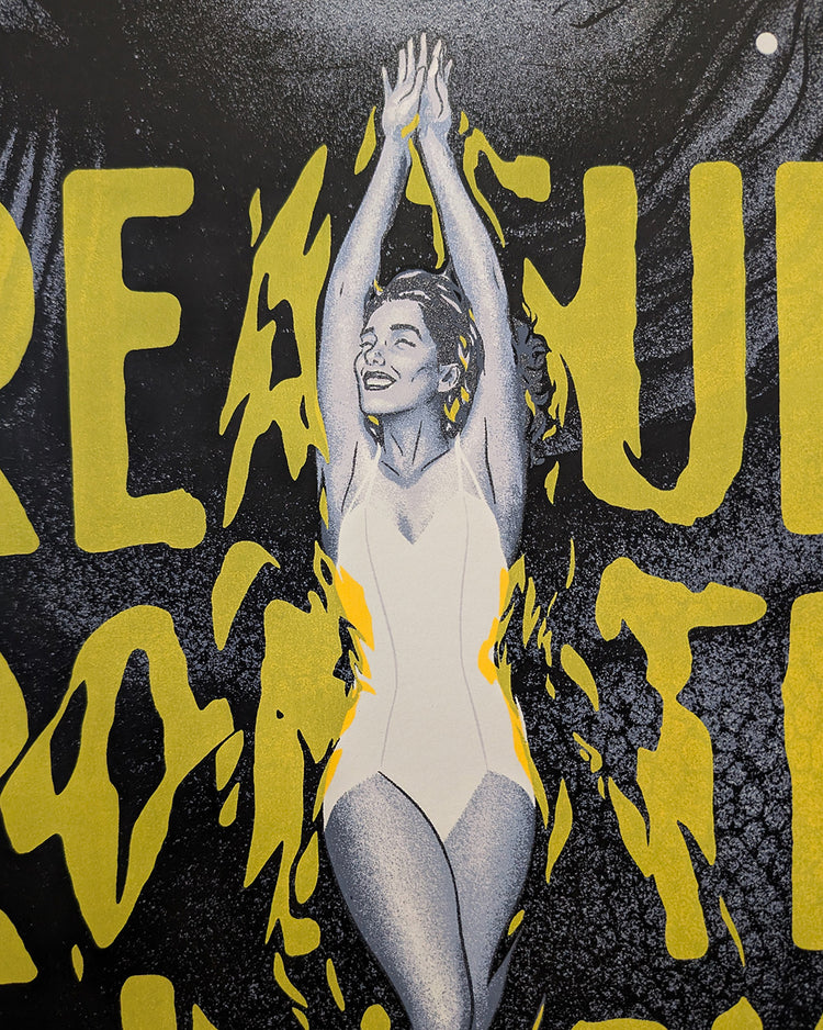 CREATURE FROM THE BLACK LAGOON (silver screen) by Martin Ansin
