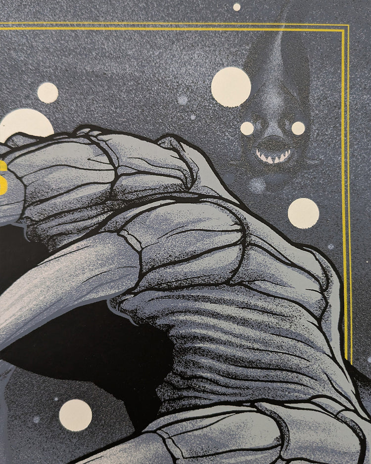 CREATURE FROM THE BLACK LAGOON (silver screen) by Martin Ansin