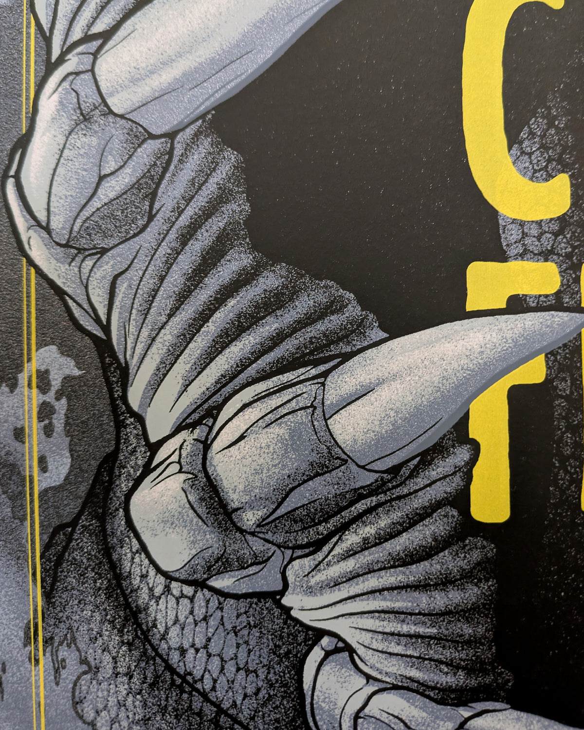 CREATURE FROM THE BLACK LAGOON (silver screen) by Martin Ansin