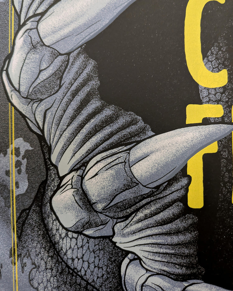 CREATURE FROM THE BLACK LAGOON (silver screen) by Martin Ansin