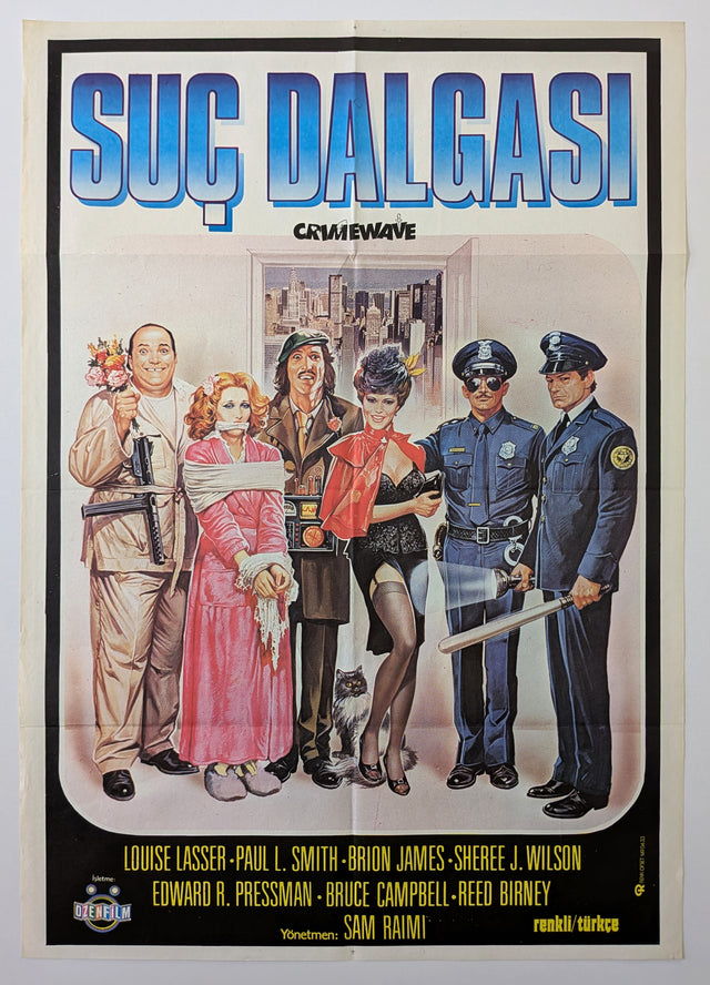 CRIMEWAVE - Turkish poster