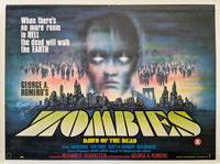 DAWN OF THE DEAD (1978) – UK Quad – Signed by George A. Romero