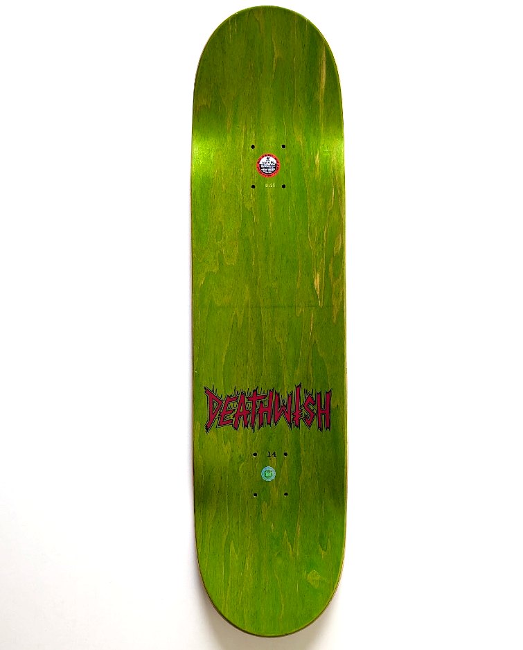 DEATHWISH Neen Williams Vacvvm Skate Deck (black) by Mike Sutfin