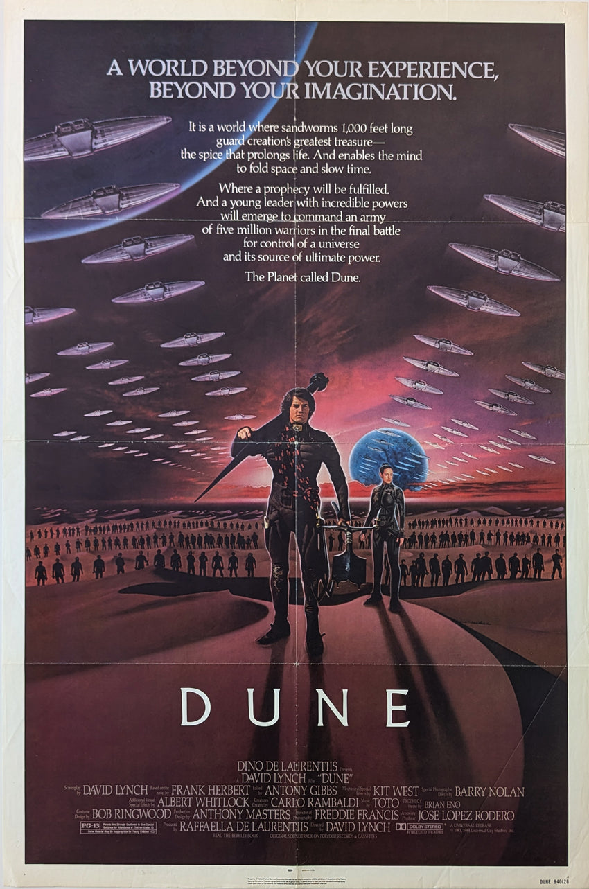 DUNE - US one-sheet poster
