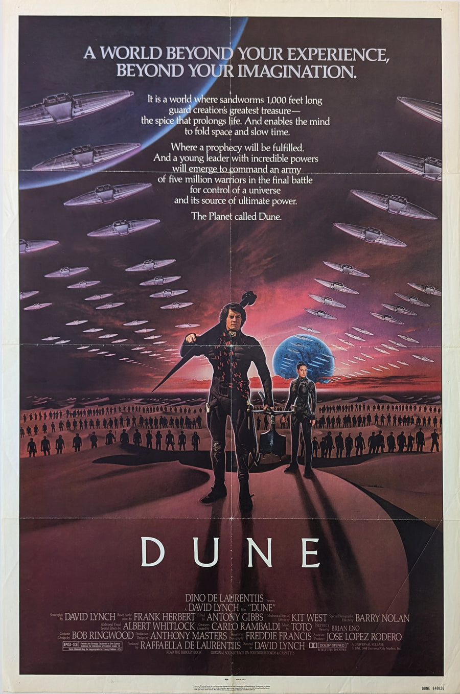 DUNE - US one-sheet poster