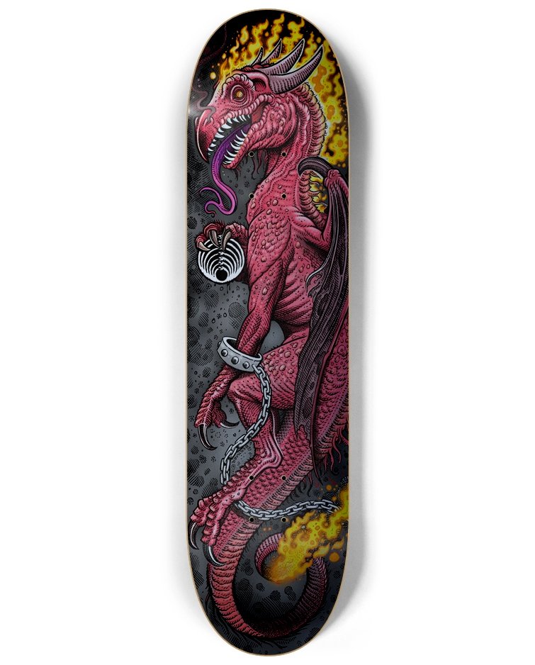 FIREWALKER Skate Deck by Florian Bertmer