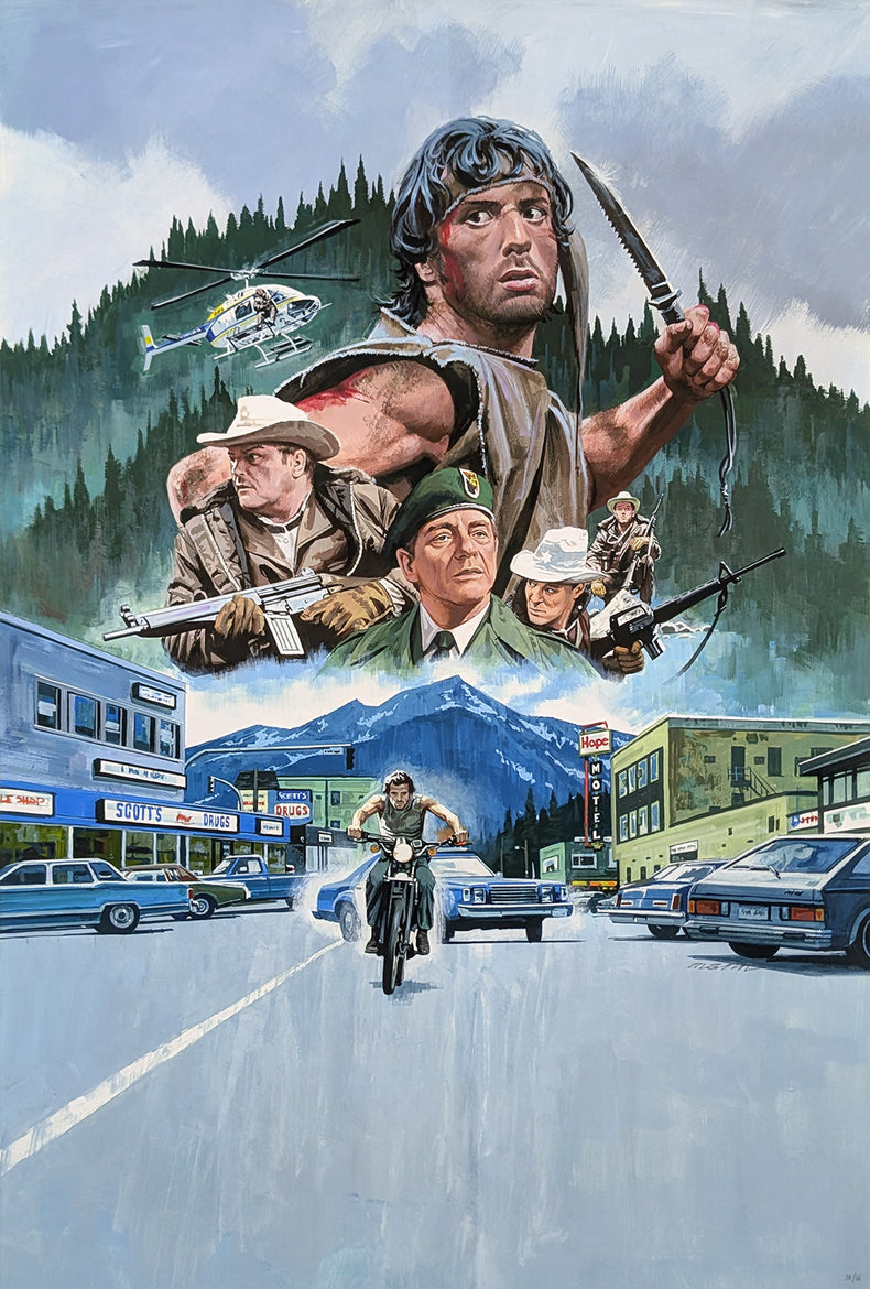 FIRST BLOOD (variant) by Paul Mann