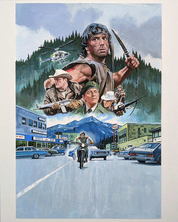 FIRST BLOOD (variant) by Paul Mann
