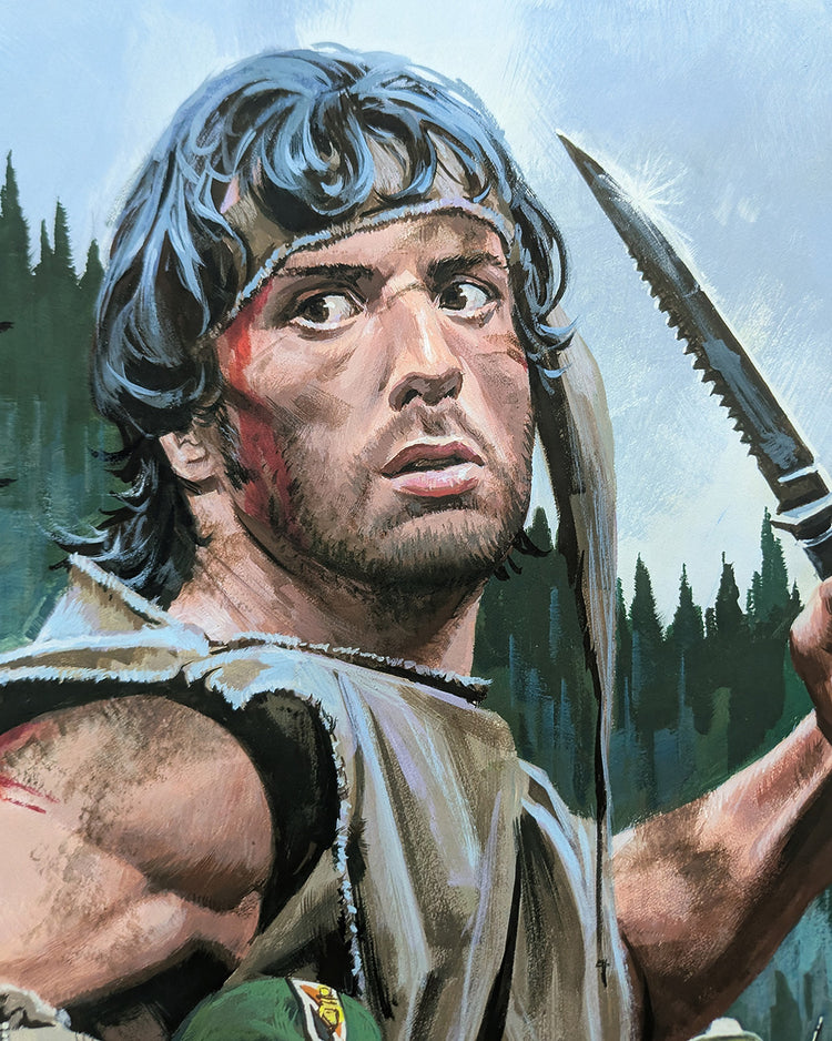 FIRST BLOOD (variant) by Paul Mann