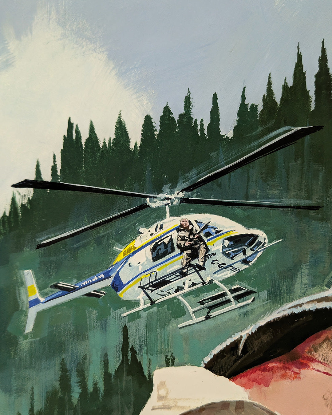 FIRST BLOOD (variant) by Paul Mann