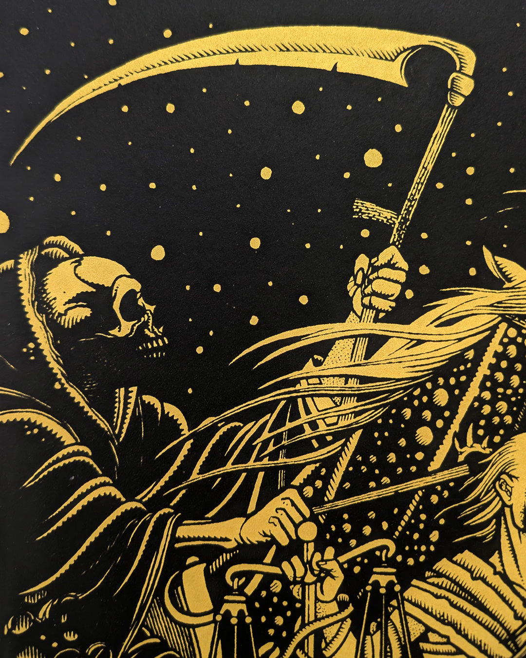 FOUR HORSEMEN (gold) by Florian Bertmer