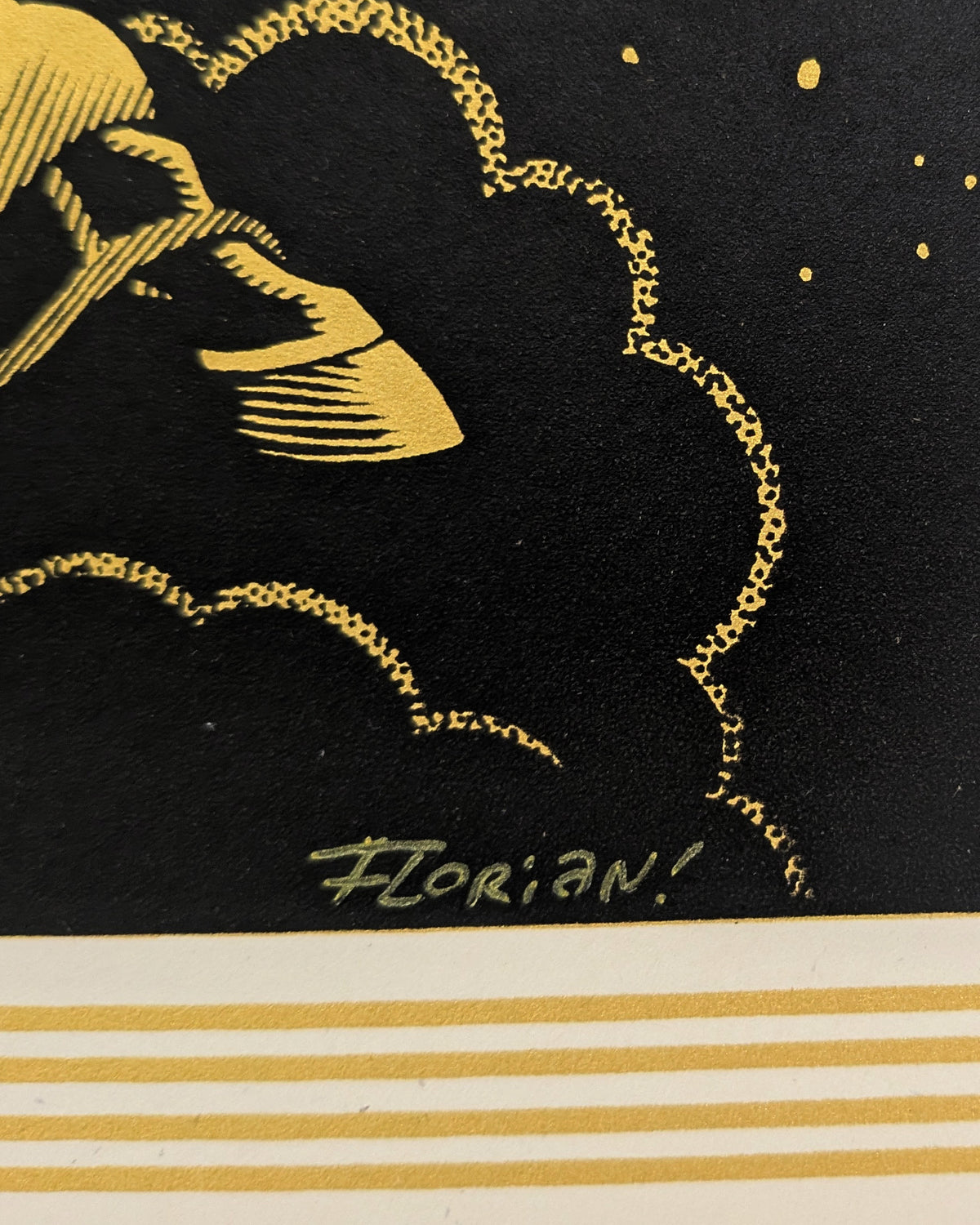 FOUR HORSEMEN (gold) by Florian Bertmer