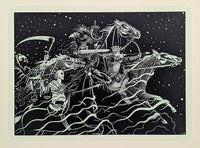 FOUR HORSEMEN (glow) by Florian Bertmer