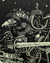 FOUR HORSEMEN (glow) by Florian Bertmer