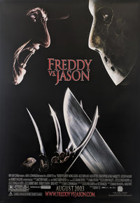 FREDDY VS. JASON (2003) – US double sided advance poster