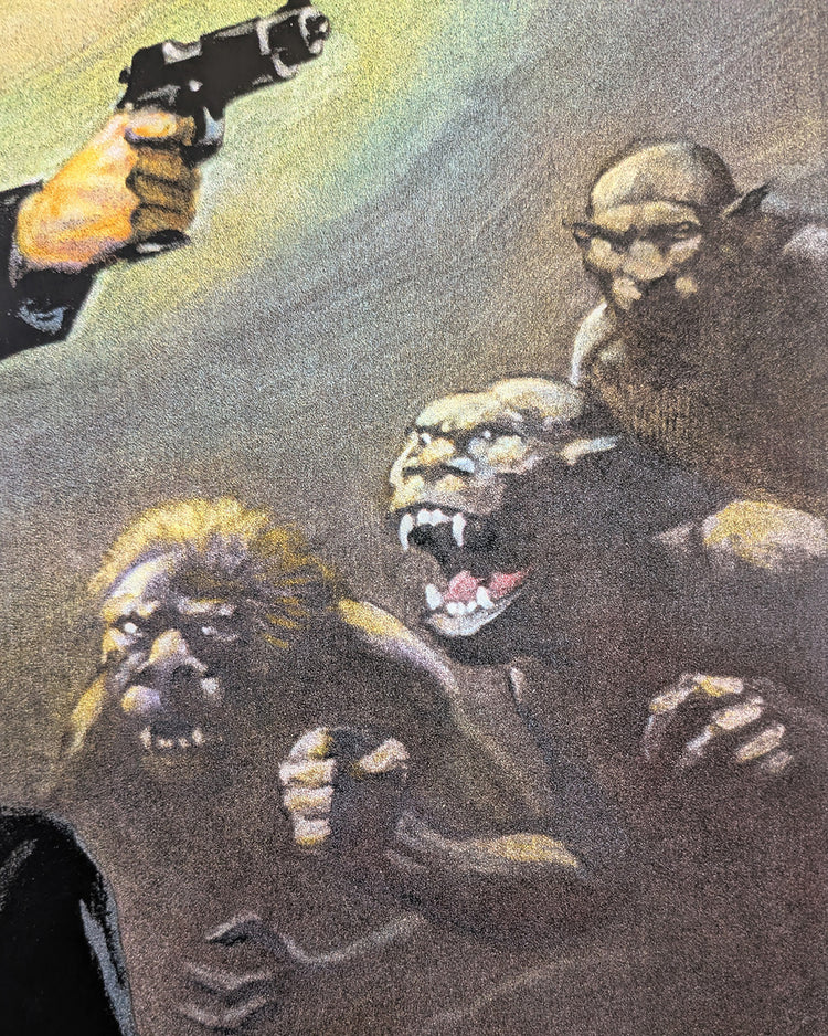From Dusk Till Dawn by Frank Frazetta & Edmiston Art Print Edition AMPLimited edition From Dusk Till Dawn screen print. Frank Frazetta original art, separations by Jason Edmiston. Edition of 70, private commission, mint.