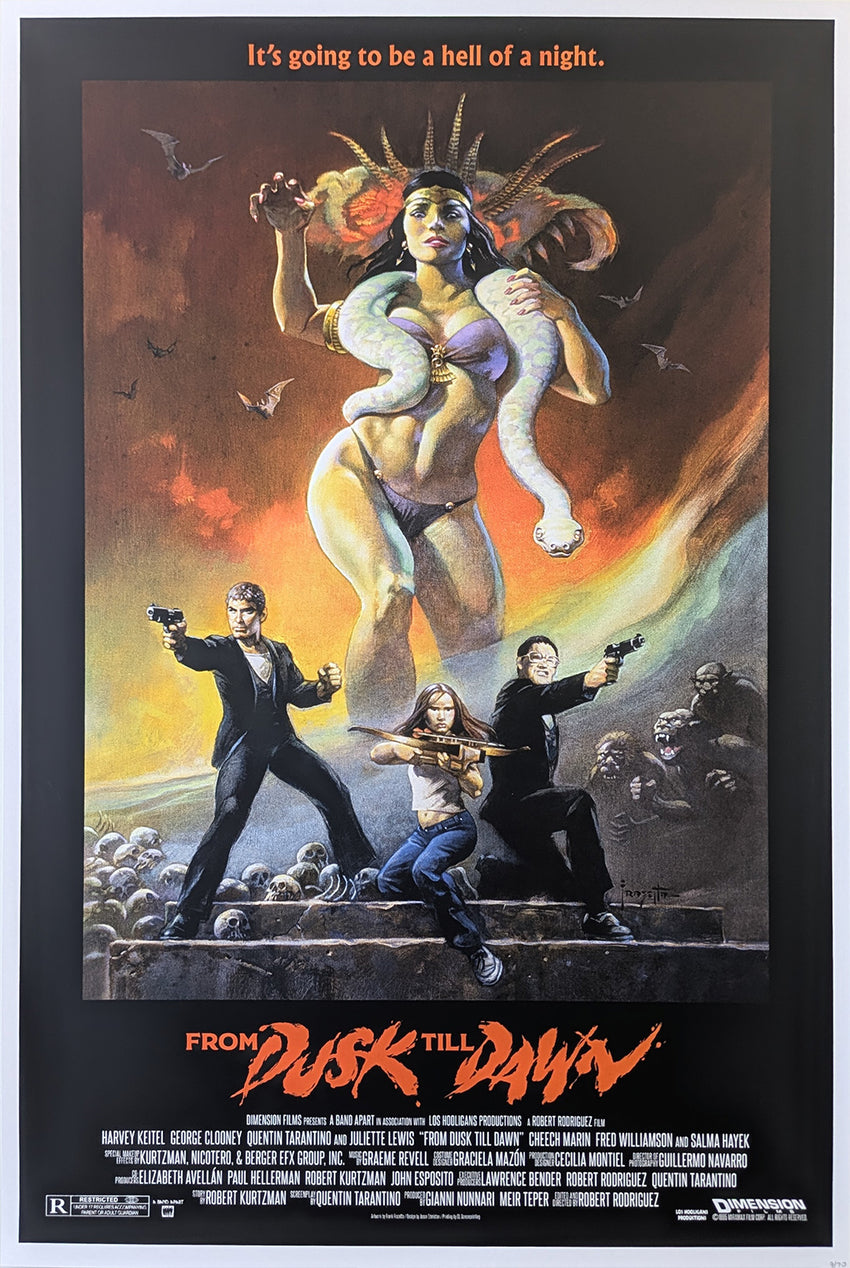 FROM DUSK 'TILL DAWN (regular) by Frank Frazetta and Jason Edmiston