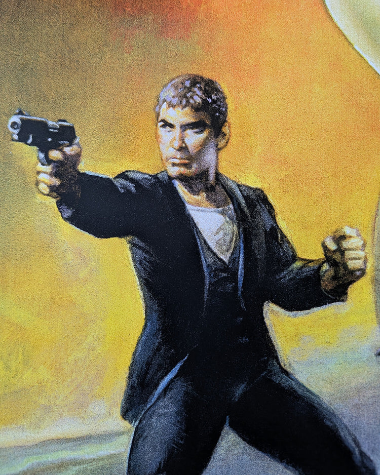 From Dusk Till Dawn by Frank Frazetta & Edmiston - Regular Edition AMPLimited edition From Dusk Till Dawn screen print. Frank Frazetta original art, separations by Jason Edmiston. Edition of 70, private commission, mint.