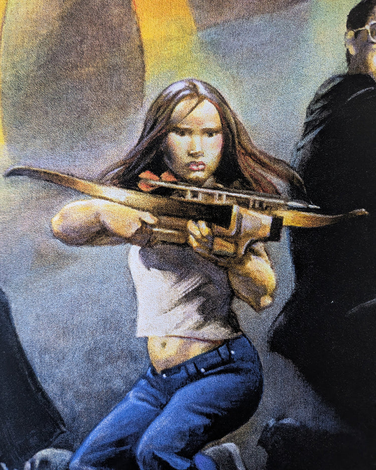 From Dusk Till Dawn by Frank Frazetta & Edmiston - Regular Edition AMPLimited edition From Dusk Till Dawn screen print. Frank Frazetta original art, separations by Jason Edmiston. Edition of 70, private commission, mint.