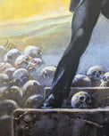 From Dusk Till Dawn by Frank Frazetta & Edmiston - Regular Edition AMPLimited edition From Dusk Till Dawn screen print. Frank Frazetta original art, separations by Jason Edmiston. Edition of 70, private commission, mint.