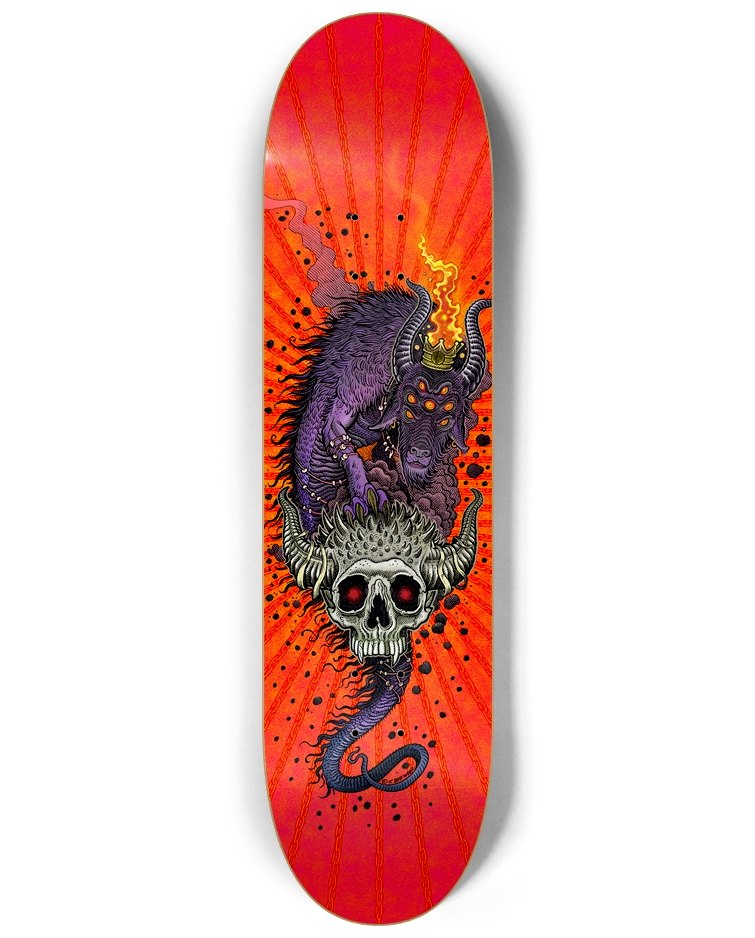 GOAT OF A THOUSAND YOUNG THPS 1+2 Skate Deck by Florian Bertmer