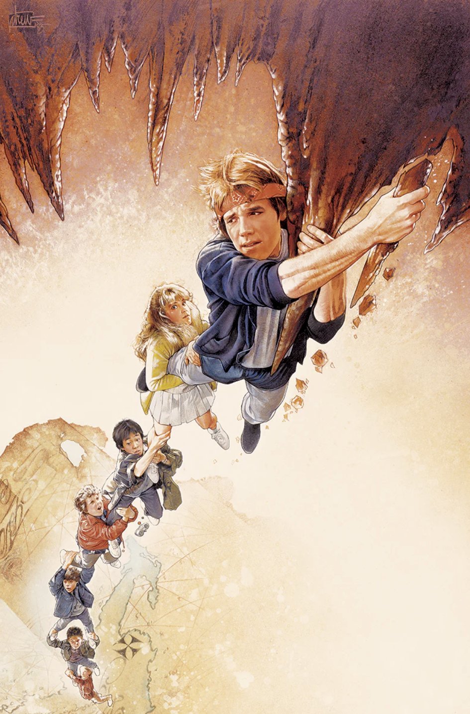 GOONIES, THE (art print) by Drew Struzan
