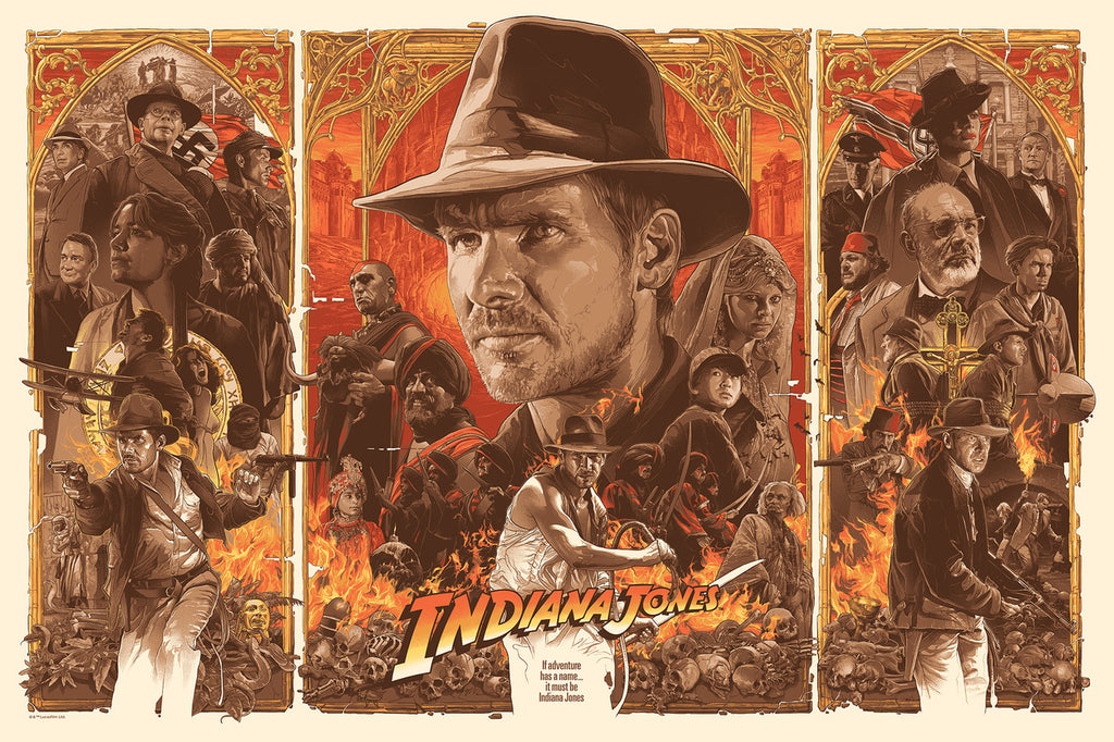 INDIANA JONES TRILOGY (regular) by Grzegorz "Gabz" Domaradzki