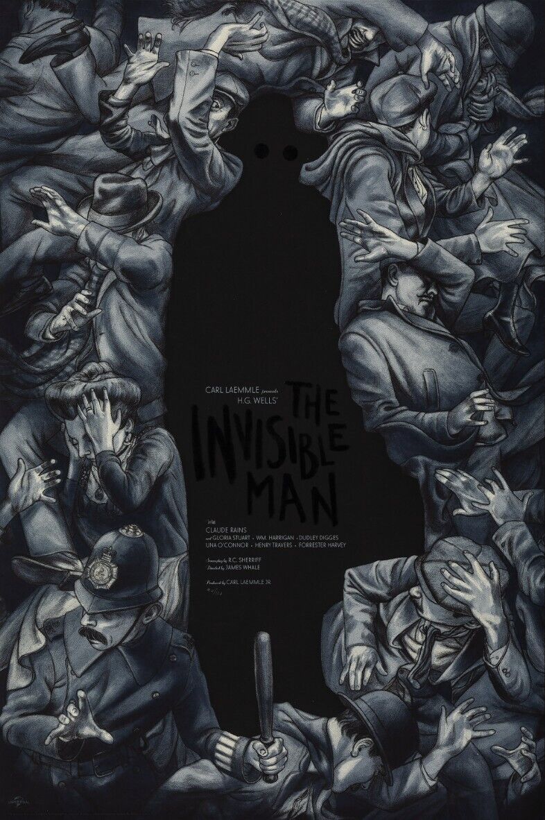 INVISIBLE MAN, THE (variant) by Jonathan Burton