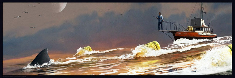 JAWS (art print) by JC Richard
