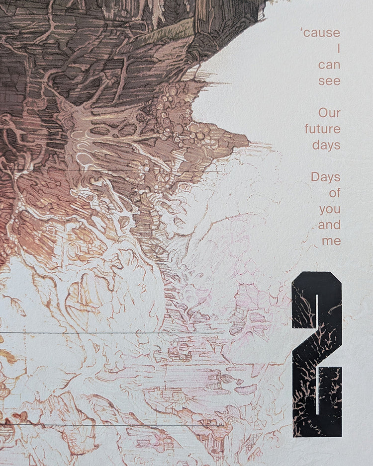 The Last of Us II by Krzysztof Domaradzki - Limited Edition Regular AMPLimited edition The Last of Us II screen print by Krzysztof Domaradzki. Hand-numbered 17-color silkscreen, regular edition of 125. 24x36 inches, mint.