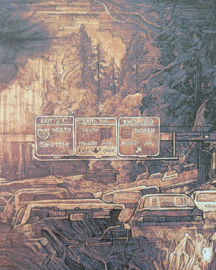 The Last of Us II by Krzysztof Domaradzki - Limited Edition Variant AMPLimited edition The Last of Us II screen print by Krzysztof Domaradzki. Hand-numbered 11-color silkscreen, variant edition of 90. 24x36 inches, mint.