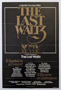 LAST WALTZ, THE (1978) – US one sheet