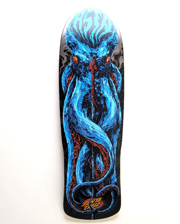 LEVIATHAN Tom Asta Santa Cruz Skate Deck by Ken Taylor